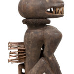 Nkisi Kozo - Nail, Wood - Bakongo - Congo