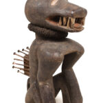 Nkisi Kozo - Nail, Wood - Bakongo - Congo