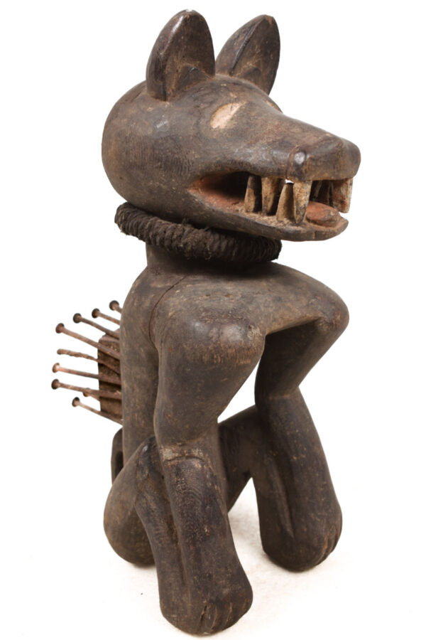 Nkisi Kozo - Nail, Wood - Bakongo - Congo