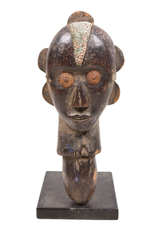 Reliquary Byeri Head - Wood - Fang - Gabon