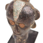 Reliquary Byeri Head - Wood - Fang - Gabon