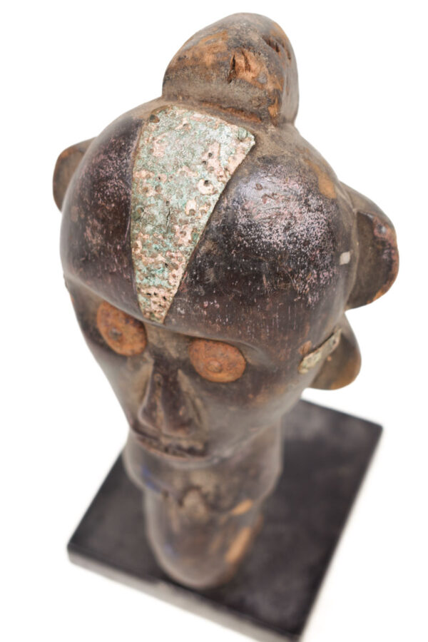 Reliquary Byeri Head - Wood - Fang - Gabon