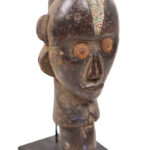 Reliquary Byeri Head - Wood - Fang - Gabon