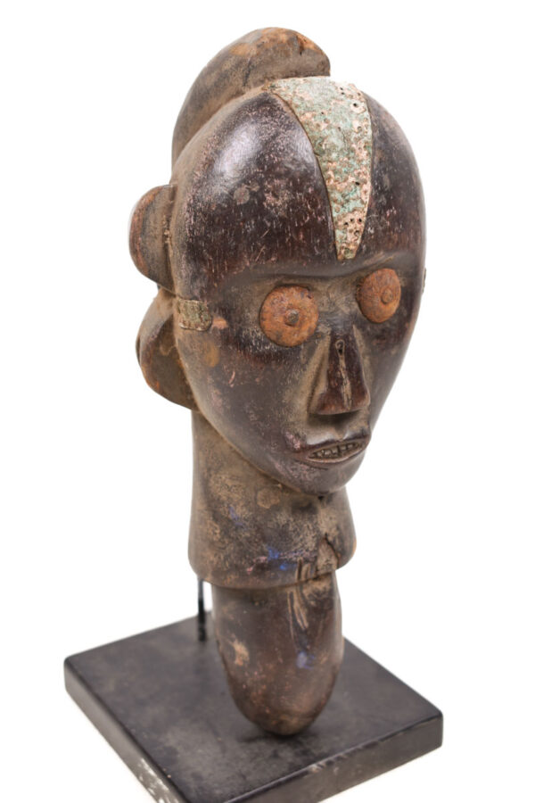 Reliquary Byeri Head - Wood - Fang - Gabon