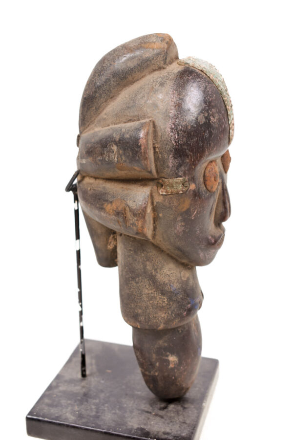Reliquary Byeri Head - Wood - Fang - Gabon