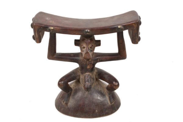 Neck rest - Wood - Yaka - Congo DRC