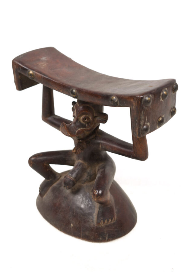 Neck rest - Wood - Yaka - Congo DRC