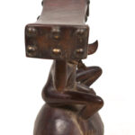Neck rest - Wood - Yaka - Congo DRC