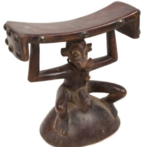Neck rest - Wood - Yaka - Congo DRC
