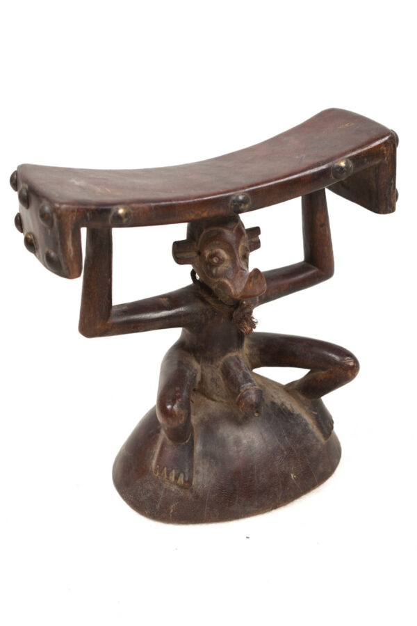 Neck rest - Wood - Yaka - Congo DRC