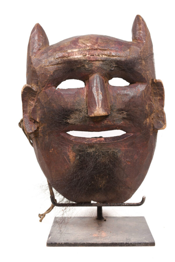 Shaman mask - Wood - Nepal