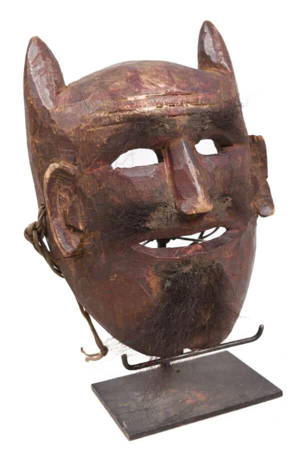 Shaman mask - Wood - Nepal
