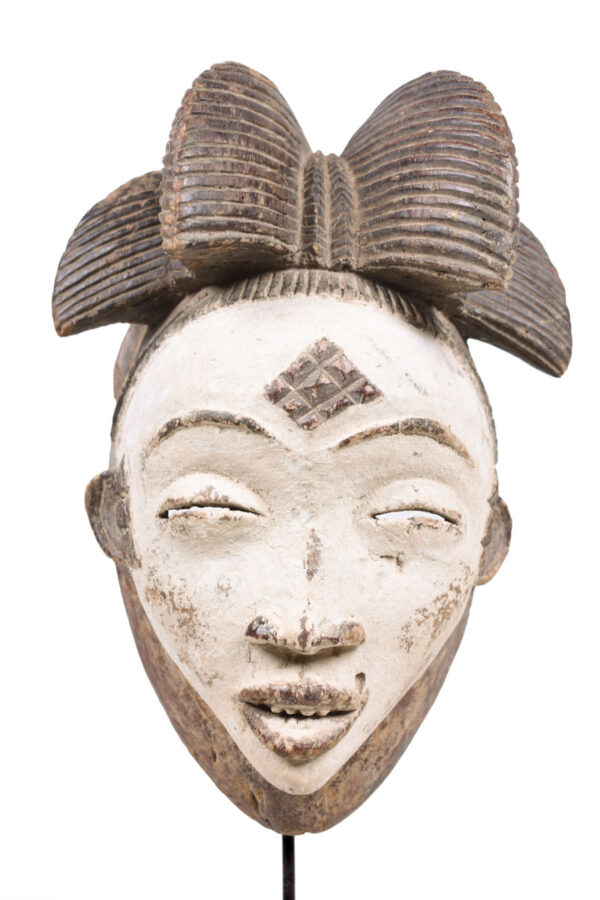 Initiation mask - Wood - Punu - Gabon