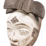 Initiation mask - Wood - Punu - Gabon