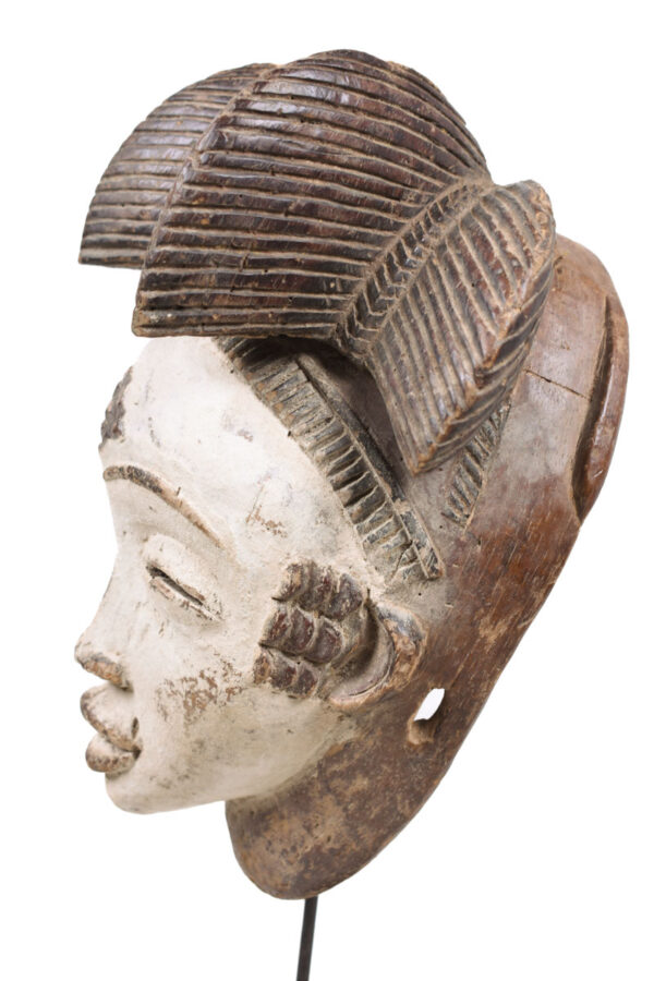 Initiation mask - Wood - Punu - Gabon