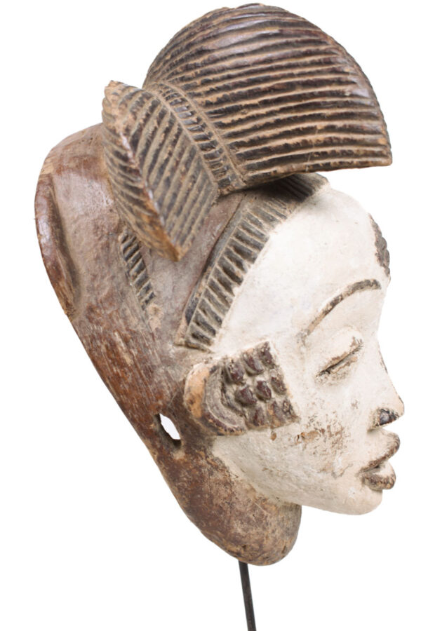 Initiation mask - Wood - Punu - Gabon
