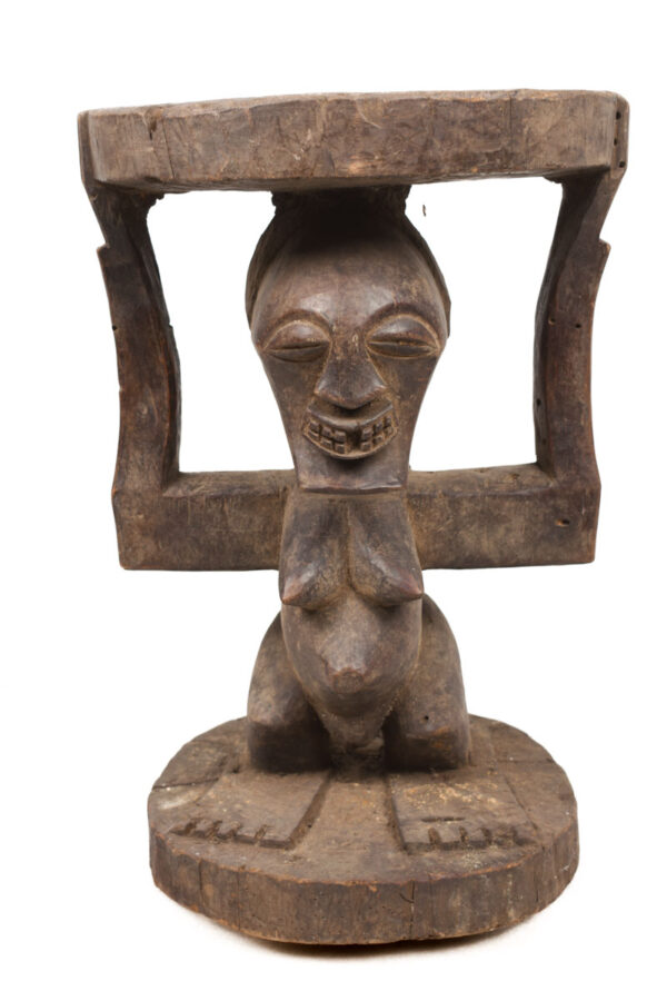 Stool - Wood - Songye - DR Congo