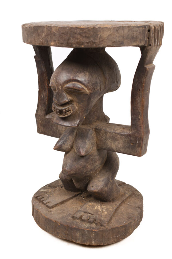 Stool - Wood - Songye - DR Congo