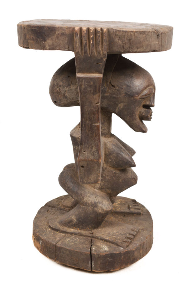 Stool - Wood - Songye - DR Congo
