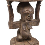 Stool - Wood - Songye - DR Congo