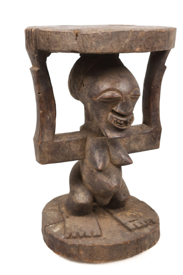 Stool - Wood - Songye - DR Congo