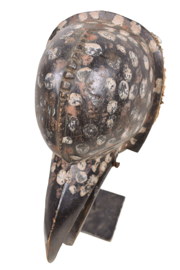 Ge Gon Mask - Wood, Feathers - Dan - Ivory Coast