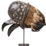 Ge Gon Mask - Wood, Feathers - Dan - Ivory Coast