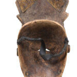 Dance mask - Wood, Metal - Baule - Ivory Coast