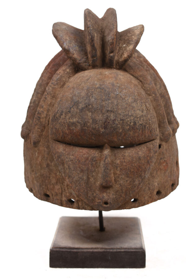 Helmet Mask - Wood - Mende - Sierra Leone