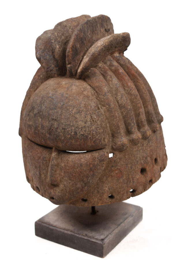 Helmet Mask - Wood - Mende - Sierra Leone