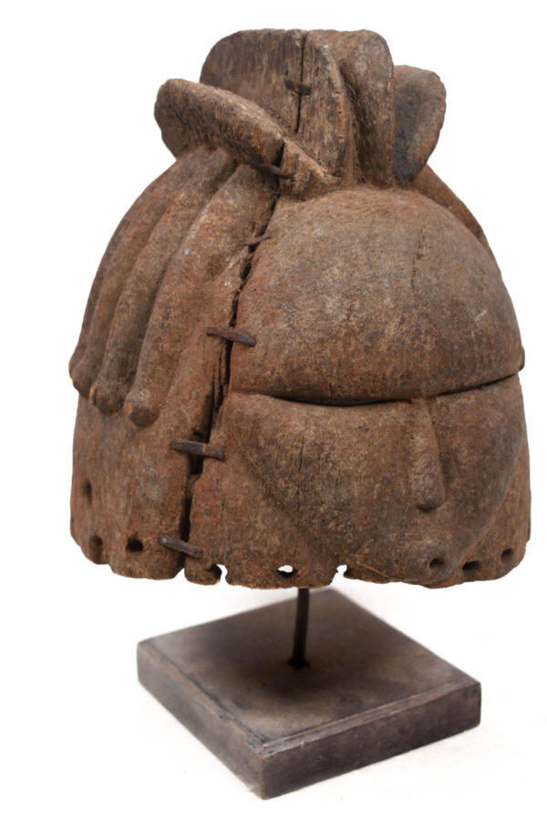 Helmet Mask - Wood - Mende - Sierra Leone