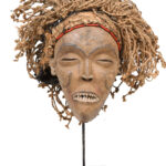 Mask - Wood, Rope - Mwana Pwo - Chokwe - DR Congo