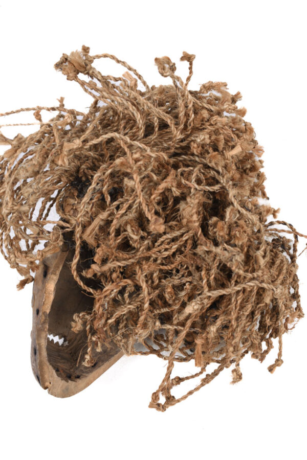 Mask - Wood, Rope - Mwana Pwo - Chokwe - DR Congo