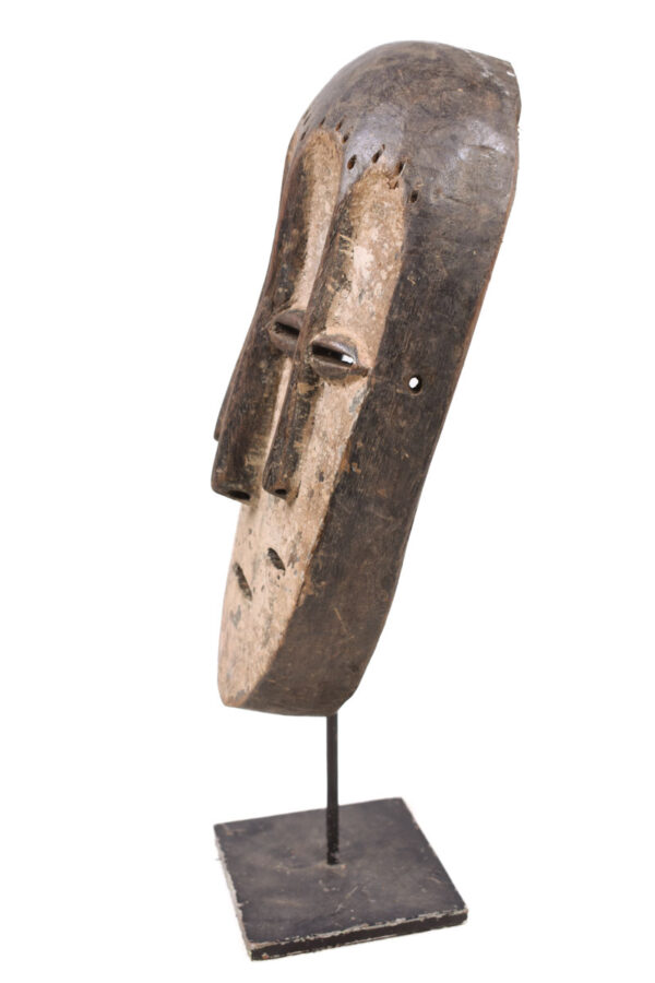 Triple face mask - Lengola - Wood - Congo