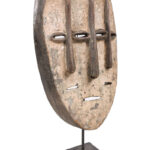 Triple face mask - Lengola - Wood - Congo