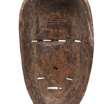 Triple face mask - Lengola - Wood - Congo