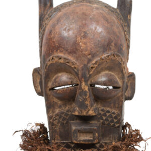 Mask - Wood - Biombo - Kuba - DR Congo