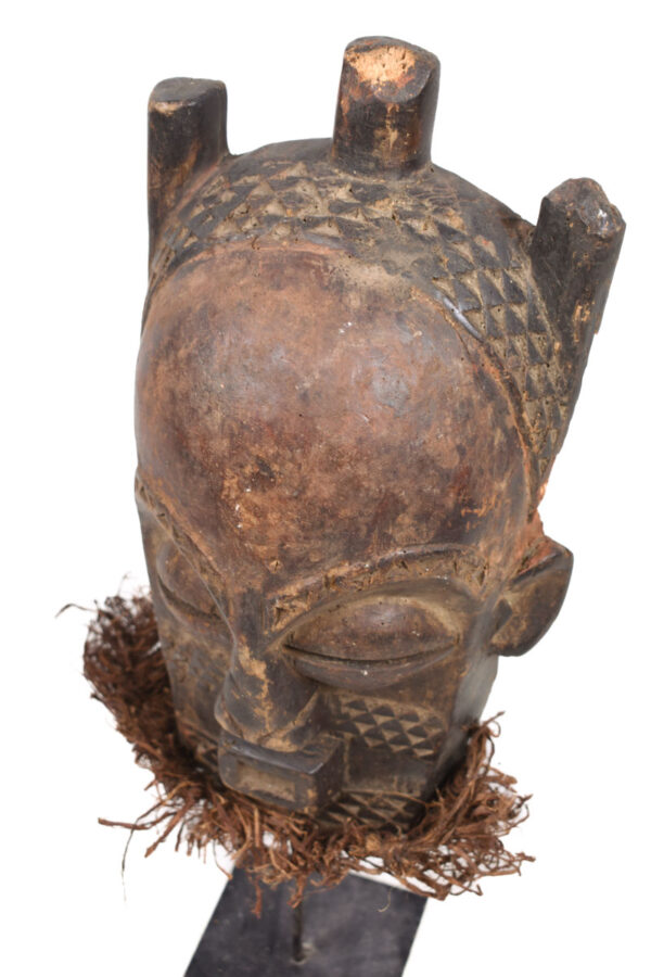 Mask - Wood - Biombo - Kuba - DR Congo