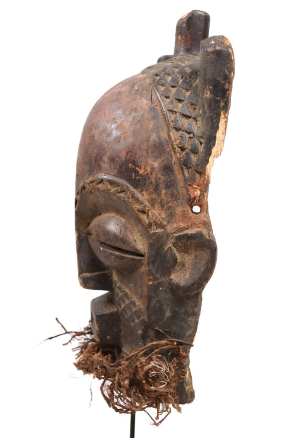 Mask - Wood - Biombo - Kuba - DR Congo