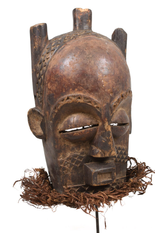 Mask - Wood - Biombo - Kuba - DR Congo