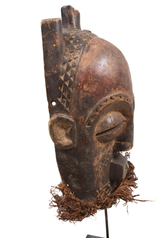 Mask - Wood - Biombo - Kuba - DR Congo