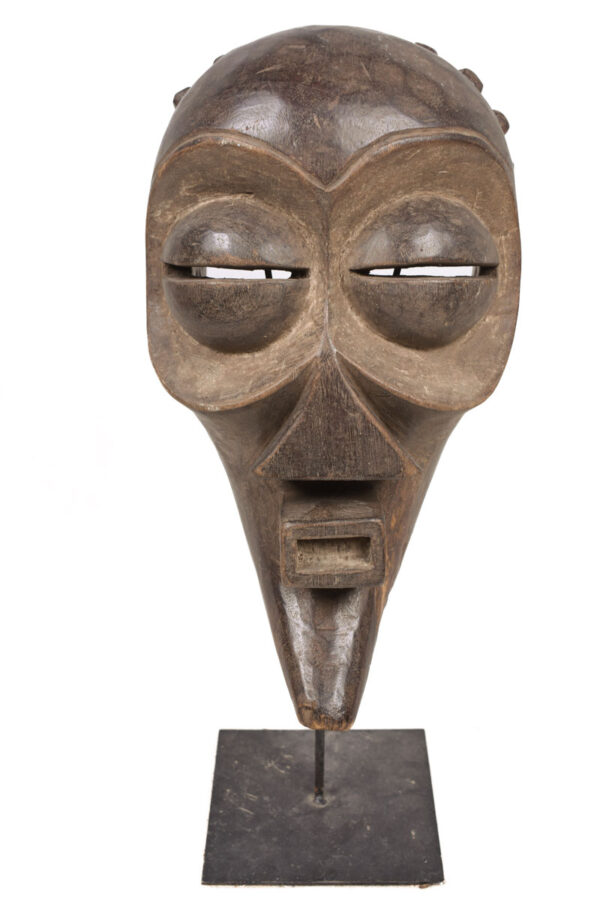 Face Mask - Wood - Mbagani - Congo