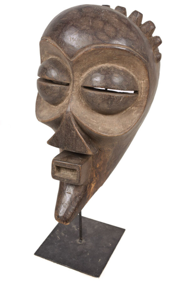 Face Mask - Wood - Mbagani - Congo
