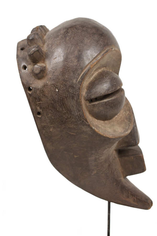 Face Mask - Wood - Mbagani - Congo