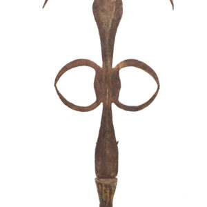 Knife / Currency - Metal, Wood - Ekonda - Congo