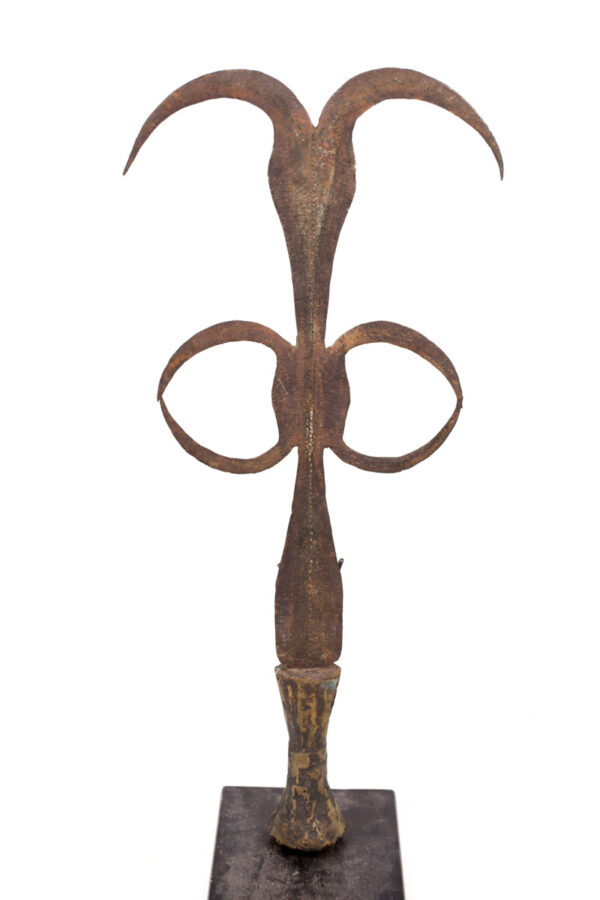 Knife / Currency - Metal, Wood - Ekonda - Congo