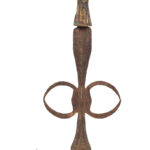 Knife / Currency - Metal, Wood - Ekonda - Congo