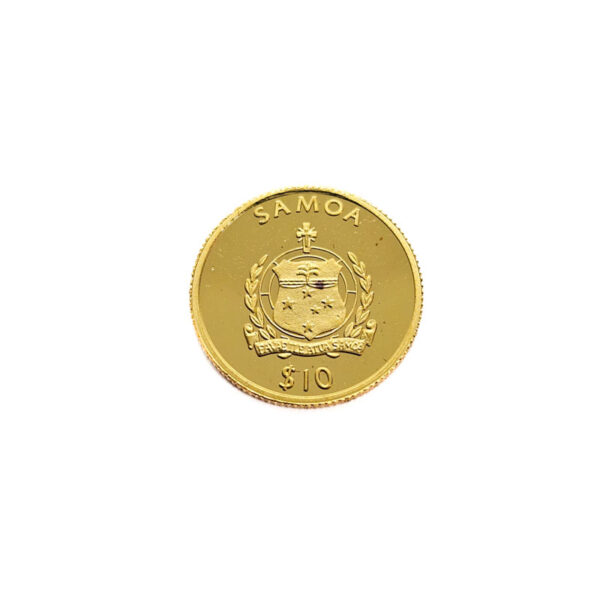 Samoa 10 Dollars 2005 Pope Johannes Paulus II