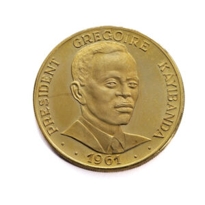 Rwanda 50 Francs 1965 President Gregoire Kayibanda