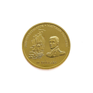 Fiji 10 Dollars 2002 Matthew Flinders - 1/25 Oz.
